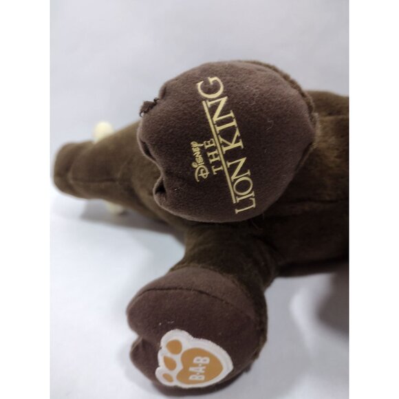 Build A Bear Workshop Disney The Lion King Pumba Warthog Plush Stuffed Animal - Picture 8 of 15